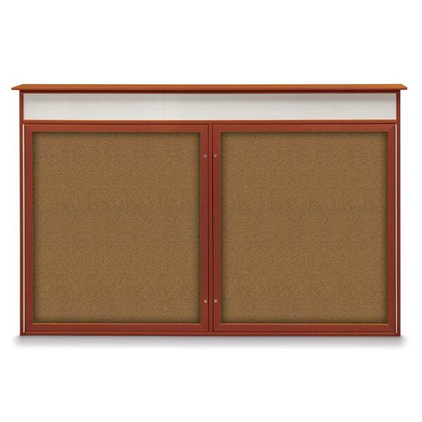 Open Faced Traditional Rounded Corkboard